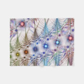 Couverture Polaire Fleurs Ferns'N Abstraites (Devant (Horizontal))