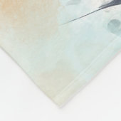 Couverture Polaire Fleurs florales Design 310 (Coin)