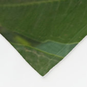 Couverture Polaire Fleurs Frangipani parfumées (Coin)