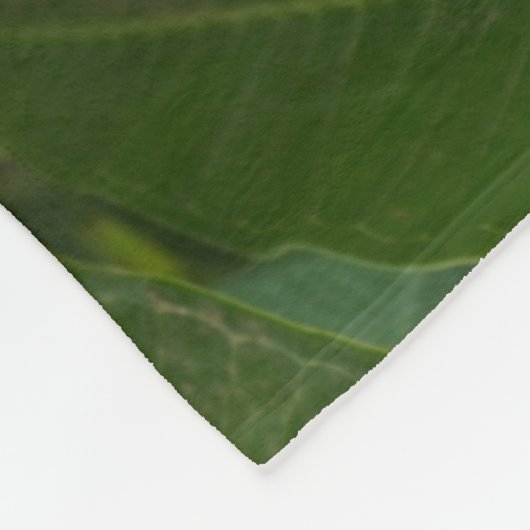 Couverture Polaire Fleurs Frangipani parfumées (Coin)