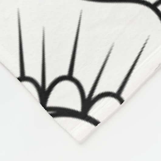 Couverture Polaire Fleurs inspirées (Coin)