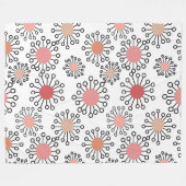 Couverture Polaire Fleurs MCM (Devant (Horizontal))
