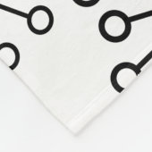 Couverture Polaire Fleurs MCM (Coin)