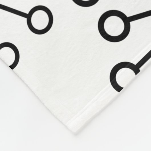 Couverture Polaire Fleurs MCM (Coin)