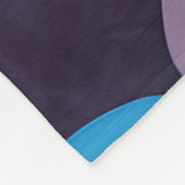 Couverture Polaire Fleurs mod rétro (Coin)