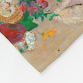 Couverture Polaire Fleurs, Redon (Coin)