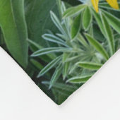 Couverture Polaire Fleurs | Rivière Balsomroot Columbia, Oregon (Coin)