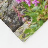 Couverture Polaire Fleurs | Summer Matterhorn Suisse (Coin)