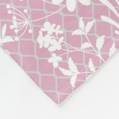 Couverture Polaire Fleurs sur net 01.bx4 Lpink BG (Coin)