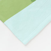 Couverture Polaire Fleurs tropicales, feuilles, lotus roses, nénuphar (Coin)