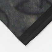 COUVERTURE POLAIRE FLEURS VERTES (Coin)