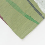 Couverture Polaire Fleurs vives (Coin)