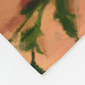 Couverture Polaire Fleurs Zinnia Elegans (Coin)