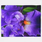 COUVERTURE POLAIRE FLEUVE PURPLE (Devant (Horizontal))