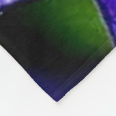 COUVERTURE POLAIRE FLEUVE PURPLE (Coin)