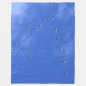 Couverture Polaire Flock of birds (Devant)
