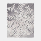 Couverture Polaire flocon d'argent (Devant)