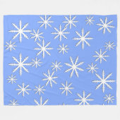 Couverture Polaire Flocon de neige (Devant (Horizontal))