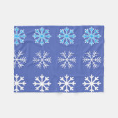 Couverture Polaire Flocon de neige (Devant (Horizontal))