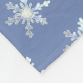 Couverture Polaire Flocons de neige (Coin)