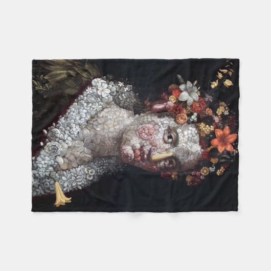 Couverture Polaire Flora, Arcimboldo (Devant (Horizontal))