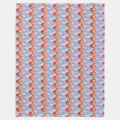 Couverture Polaire Floraison (Devant)