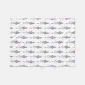 Couverture Polaire Floral (Devant (Horizontal))