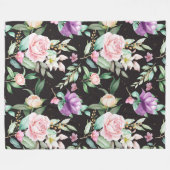 Couverture Polaire Floral (Devant (Horizontal))