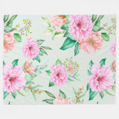 Couverture Polaire Floral (Devant (Horizontal))