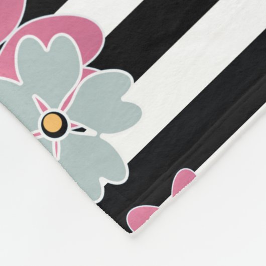 Couverture Polaire Floral (Coin)