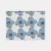 Couverture Polaire Floral (Devant (Horizontal))