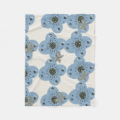 Couverture Polaire Floral (Devant)