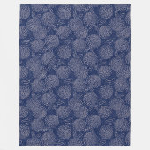 Couverture Polaire floral (Devant)