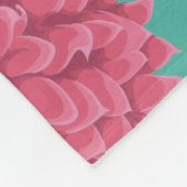 Couverture Polaire Floral (Coin)