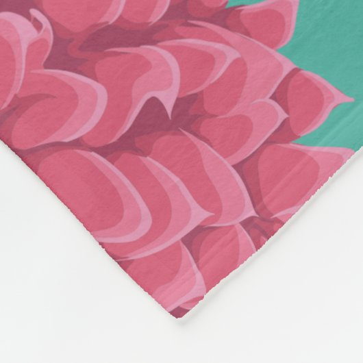 Couverture Polaire Floral (Coin)