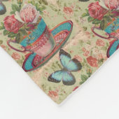 Couverture Polaire Floral (Coin)