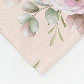 Couverture Polaire Floral (Coin)