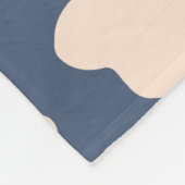 Couverture Polaire Floral beige (Coin)