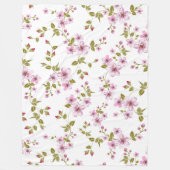 Couverture Polaire Floral blanket (Devant)