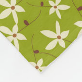 Couverture Polaire Floral Blanket With Small Flowers (Coin)
