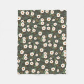 Couverture Polaire Floral de Magnolia (Devant)