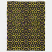 Couverture Polaire Floral Elegant Collection Moderne (Devant)