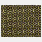 Couverture Polaire Floral Elegant Collection Moderne (Devant (Horizontal))