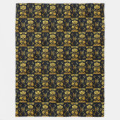 Couverture Polaire Floral Elegant Luxury Collection tendance (Devant)