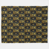 Couverture Polaire Floral Elegant Luxury Collection tendance (Devant (Horizontal))