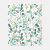 Couverture Polaire Floral esthétique (Devant)