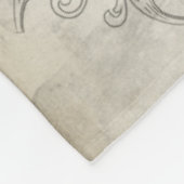 Couverture Polaire Floral français I (Coin)