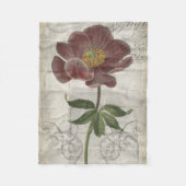 Couverture Polaire Floral français I (Devant)