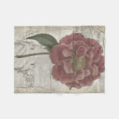 Couverture Polaire Floral français III (Devant (Horizontal))