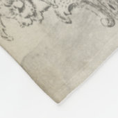 Couverture Polaire Floral français III (Coin)